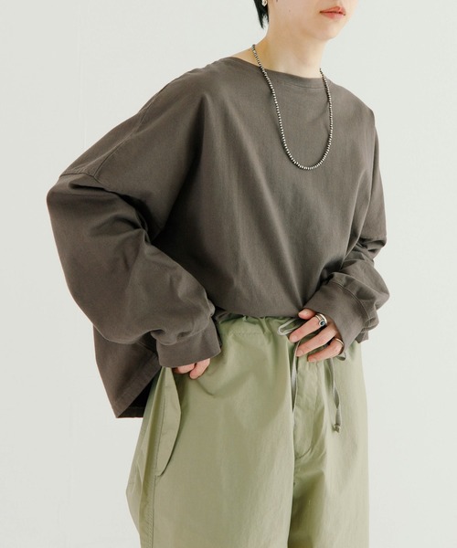 FUMKA_UCHIDA クロップドロングTシャツ afxp4188-m-20-dl.jpg