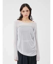 FRAY I.D｜フレイ アイディーのTシャツ/カットソー（グレー/灰色系  