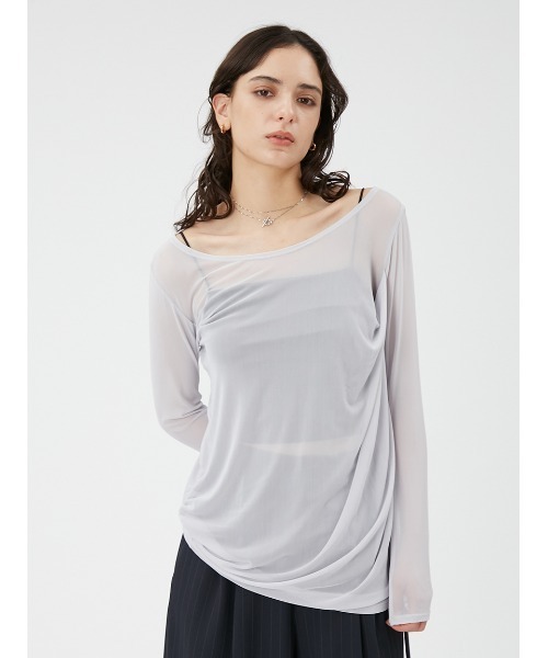 FRAY I.D（フレイ アイディー）レイヤードポロカットソー レイヤードポロカットソー(カットソー)｜トップス｜FRAY I.D