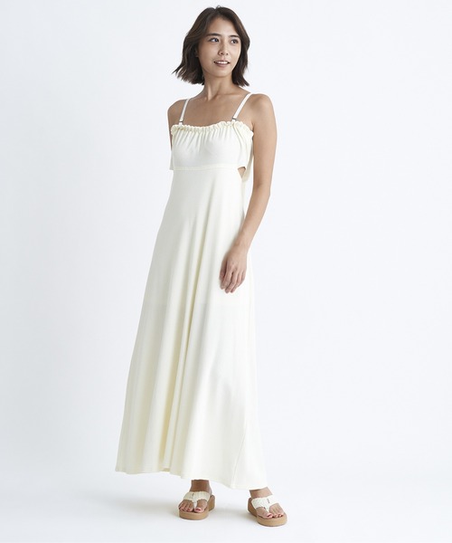 ROXY(ロキシー)の「OCEANO DRESS/ロキシーワンピース(ワンピース・レディース・マルチ/ブラック/ホワイト・SMALL/MEDIUM/LARGE)」の6枚目の写真