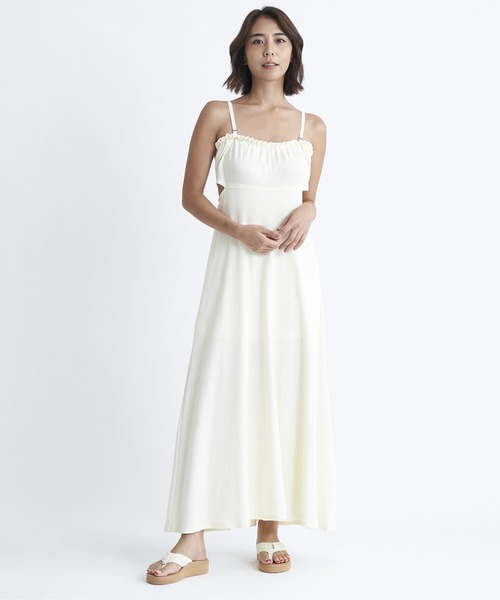 ROXY(ロキシー)の「OCEANO DRESS/ロキシーワンピース(ワンピース・レディース・マルチ/ブラック/ホワイト・SMALL/MEDIUM/LARGE)」の20枚目の写真
