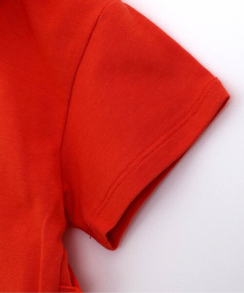 p.premier(ピードットプルミエ)の「フリルメロウTシャツ(Tシャツ/カットソー・キッズ・レッド/オフホワイト/グリーン/チャコール・80/130/140/90/100/110/120)」の10枚目の写真