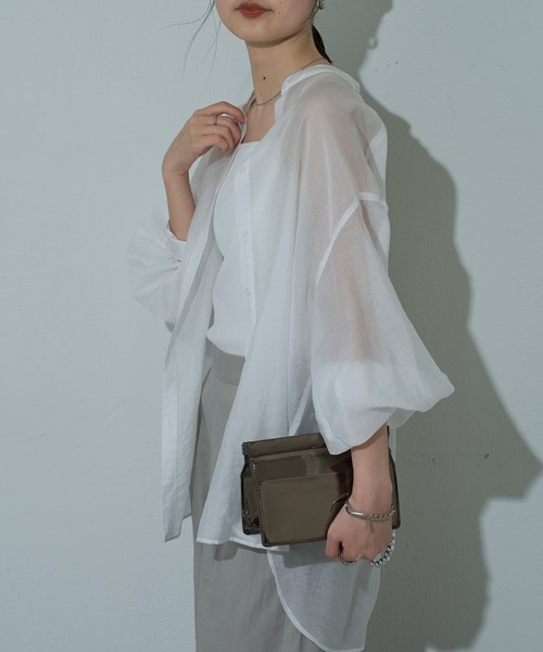 COLONY 2139（コロニートゥーワンスリーナイン）の「ミラーボックスポーチ / ハンドバッグ（ハンドバッグ・レディース・ブラック系その他/シルバー・FREE）」の14枚目の写真