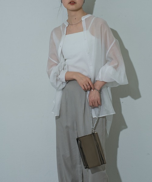 COLONY 2139（コロニートゥーワンスリーナイン）の「ミラーボックスポーチ / ハンドバッグ（ハンドバッグ・レディース・ブラック系その他/シルバー・FREE）」の13枚目の写真