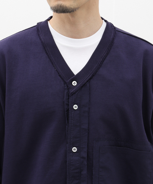 トップス CAMIEL FORTGENS 22AW LS BUTTON TEE S CAMIEL FORTGENS 22AW LS BUTTON TEE S
