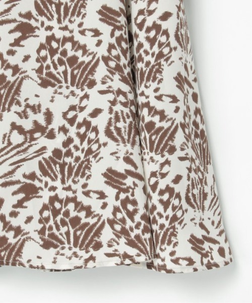 LBC(エルビーシー)の「プリントマーメイドスカート(スカート・レディース・ブラウン/ブラック・M)」の7枚目の写真