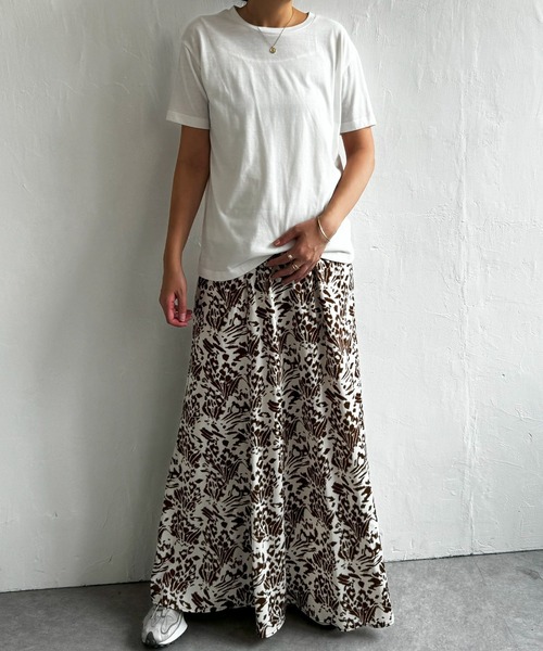 LBC(エルビーシー)の「プリントマーメイドスカート(スカート・レディース・ブラウン/ブラック・M)」の15枚目の写真