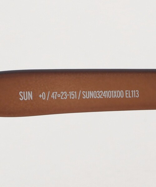 IZIPIZI(イジピジ)の「<IZIPIZI> TYPE C/アイウェア(メガネ・メンズ・ダークブラウン/ライトブルー/ブラック・FREE)」の16枚目の写真