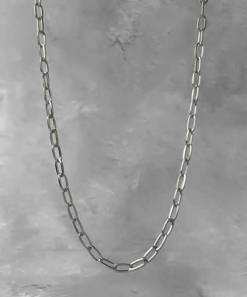 SBG（エスビー）の「SBG オーバルチェーンネックレス（ネックレス・メンズ・シルバー・45cm/50cm/55cm）」の6枚目の写真