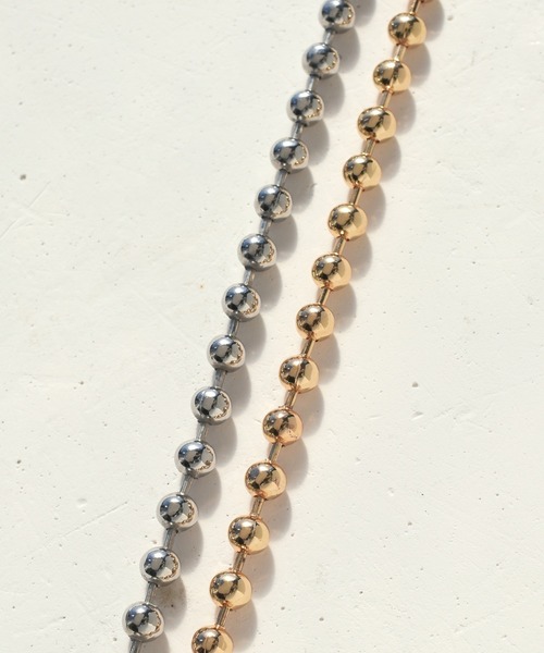 GOLDY（ゴールディ）の「ボール チェーン ガミー ハート ネックレス（ネックレス・レディース・ピンク/グリーン/ブラック/クリア/シルバー・FREE）」の11枚目の写真