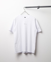 /バックプリント/ショートスリーブ コットンTシャツ