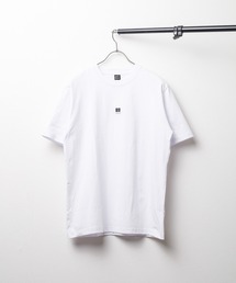 /バックプリント/ショートスリーブ コットンTシャツ