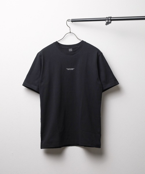 NO WAY(ノーウェイ)の「/バックプリント/ショートスリーブ コットンTシャツ(Tシャツ/カットソー・メンズ・ホワイト系1/ホワイト系2/ホワイト系3/ホワイト系4/ブラック系1/ブラック系2/ブラック系3/ブラック系4/ブルー系/ライトグリーン/パープル/ベージュ・MEDIUM/LARGE)」の7枚目の写真