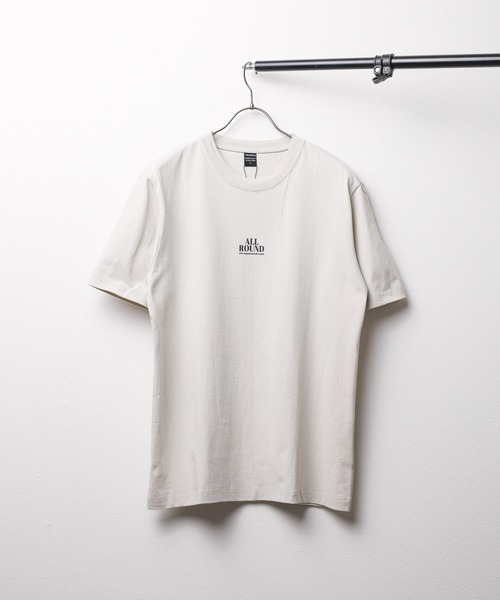 NO WAY(ノーウェイ)の「/バックプリント/ショートスリーブ コットンTシャツ(Tシャツ/カットソー・メンズ・ホワイト系1/ホワイト系2/ホワイト系3/ホワイト系4/ブラック系1/ブラック系2/ブラック系3/ブラック系4/ブルー系/ライトグリーン/パープル/ベージュ・MEDIUM/LARGE)」の9枚目の写真