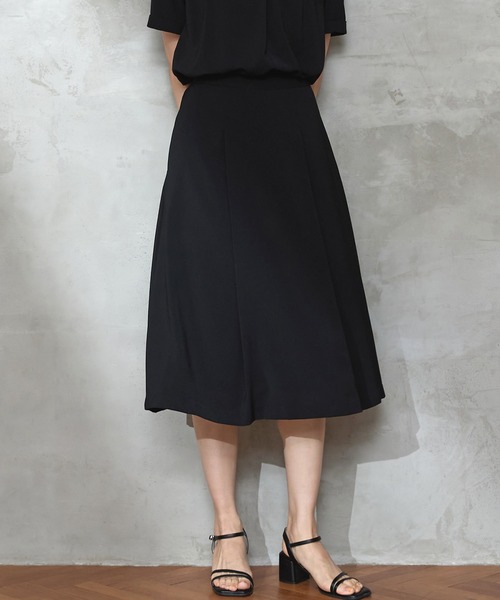 セール】【接触冷感・UVカット・洗濯可能】フレアスカート（スカート  