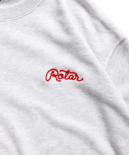 ROTAR(ローター)の「Chain Rope ss SWEAT(スウェット・メンズ・インディゴブルー/ナチュラル/アッシュグレー/ブラック・MEDIUM/LARGE/X-LARGE/SMALL)」の1枚目の写真