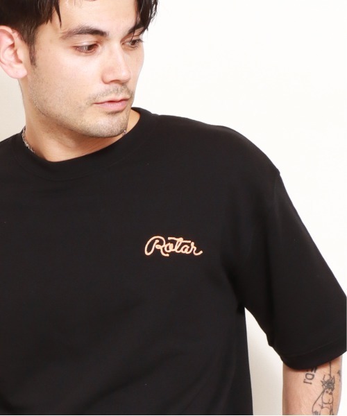 ROTAR(ローター)の「Chain Rope ss SWEAT(スウェット・メンズ・インディゴブルー/ナチュラル/アッシュグレー/ブラック・MEDIUM/LARGE/X-LARGE/SMALL)」の2枚目の写真
