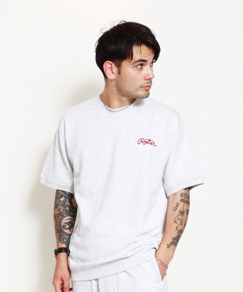 ROTAR(ローター)の「Chain Rope ss SWEAT(スウェット・メンズ・インディゴブルー/ナチュラル/アッシュグレー/ブラック・MEDIUM/LARGE/X-LARGE/SMALL)」の6枚目の写真