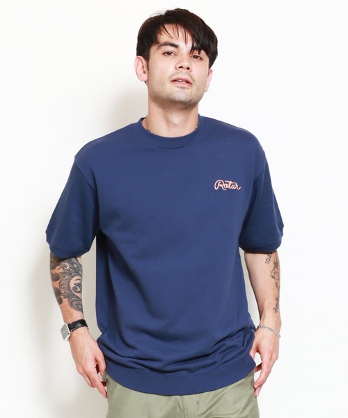 ROTAR(ローター)の「Chain Rope ss SWEAT(スウェット・メンズ・インディゴブルー/ナチュラル/アッシュグレー/ブラック・MEDIUM/LARGE/X-LARGE/SMALL)」の8枚目の写真