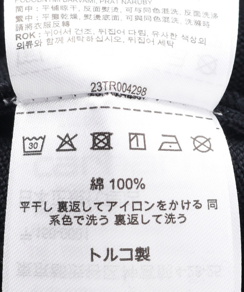 Carhartt WIP(カーハートダブリューアイピー)の「Carhartt L/S KENDRICKS PL I029956(ニット/セーター・メンズ・ブラック/ネイビー・LARGE/MEDIUM)」の9枚目の写真