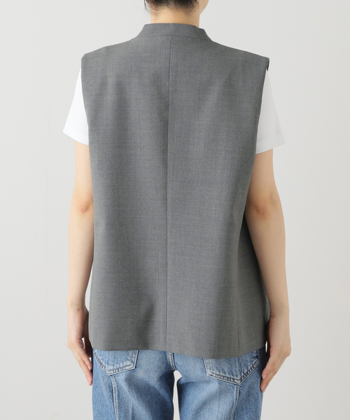calla lily ジレ (gray)（ベスト）｜Plage（プラージュ）の