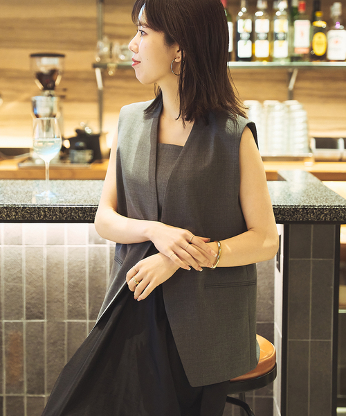 calla lily ビスチェ (black)（その他トップス）｜Plage