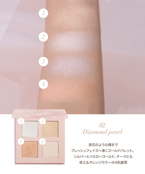 selve ハイライト プリズムショットマルチハイライトパレット – SELVE