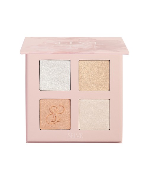 SELVE（セルブ）の「プリズムショットマルチハイライトパレット（ハイライト/シェーディング・レディース・01ブロッサムピーチ/02ダイヤモンドパール・FREE）」の20枚目の写真