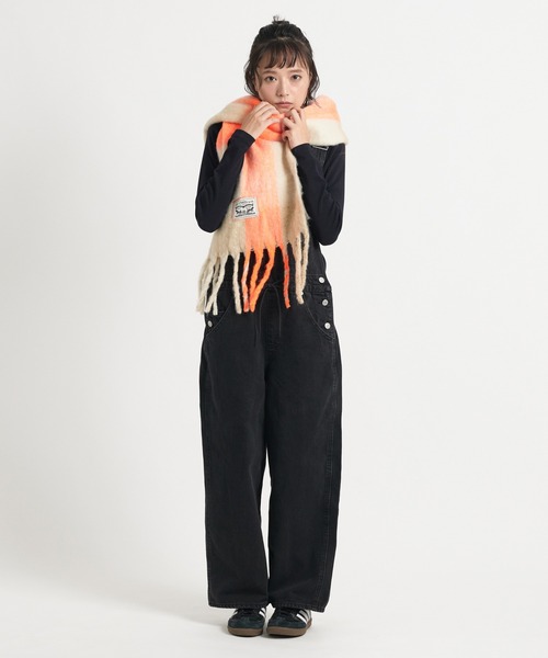 Levi's（リーバイス）の「Levi's/リーバイス POP OF チェック マフラー オレンジ（マフラー・レディース・マルチ・OS）」の5枚目の写真