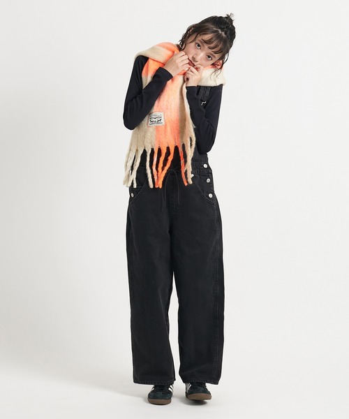 Levi's（リーバイス）の「Levi's/リーバイス POP OF チェック マフラー オレンジ（マフラー・レディース・マルチ・OS）」の6枚目の写真