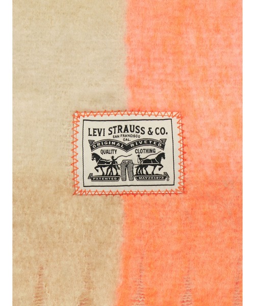 Levi's（リーバイス）の「Levi's/リーバイス POP OF チェック マフラー オレンジ（マフラー・レディース・マルチ・OS）」の9枚目の写真