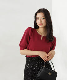 PROPORTION BODY DRESSING | 揺れるパールチャーム付きニット / 1214270807(ニット/セーター)