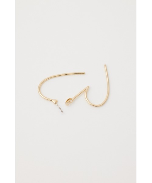 SLY（スライ）の「LINE HEART P/EARRING ライン ハート ピアス（ピアス（両耳用）・レディース・シルバー/ゴールド・FREE）」の6枚目の写真