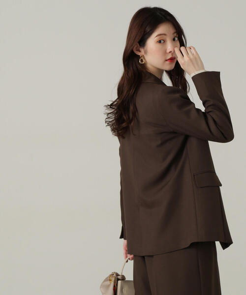 PROPORTION BODY DRESSING（プロポーションボディドレッシング）の「テーラージャケット / 1214250906（テーラードジャケット・レディース・ブラウン系その他/ベージュ/ブラウン・SMALL/MEDIUM）」の9枚目の写真