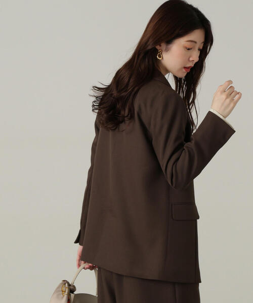 PROPORTION BODY DRESSING（プロポーションボディドレッシング）の「テーラージャケット / 1214250906（テーラードジャケット・レディース・ブラウン系その他/ベージュ/ブラウン・SMALL/MEDIUM）」の10枚目の写真