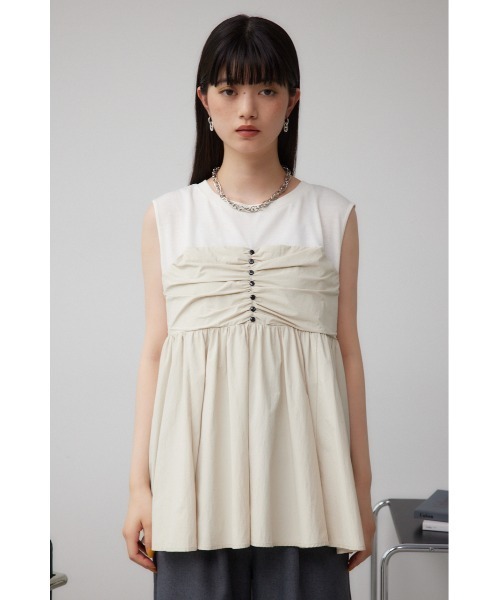 aere ビスチェ シアーレースビスチェ｜WOMEN｜250ISB30-116C｜AZUL BY MOUSSY