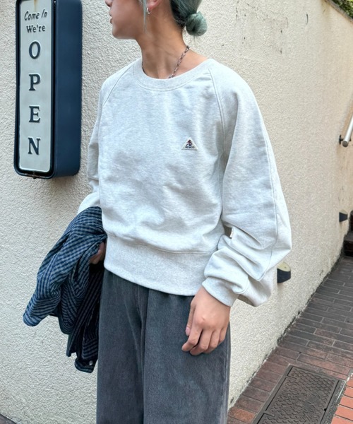 GEVACO(ゲバコ)の「【GEVACO / ゲバコ】バックZIPスリットスウェット(スウェット・レディース・グレー/ライトグレー・ONE SIZE)」の2枚目の写真