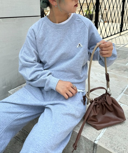 GEVACO(ゲバコ)の「【GEVACO / ゲバコ】バックZIPスリットスウェット(スウェット・レディース・グレー/ライトグレー・ONE SIZE)」の10枚目の写真