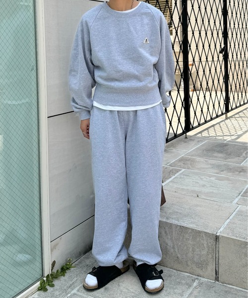 GEVACO(ゲバコ)の「【GEVACO / ゲバコ】バックZIPスリットスウェット(スウェット・レディース・グレー/ライトグレー・ONE SIZE)」の13枚目の写真