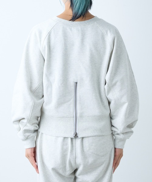 GEVACO(ゲバコ)の「【GEVACO / ゲバコ】バックZIPスリットスウェット(スウェット・レディース・グレー/ライトグレー・ONE SIZE)」の19枚目の写真