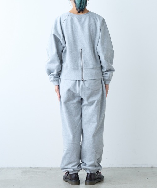 GEVACO(ゲバコ)の「【GEVACO / ゲバコ】バックZIPスリットスウェット(スウェット・レディース・グレー/ライトグレー・ONE SIZE)」の22枚目の写真