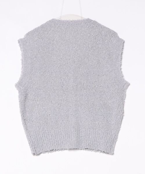 M.deux(エムドゥ)の「■バタフライニットベスト■(ベスト・レディース・ブラック/グレー・MEDIUM)」の3枚目の写真