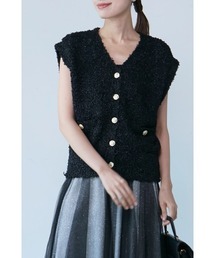 ■バタフライニットベスト■