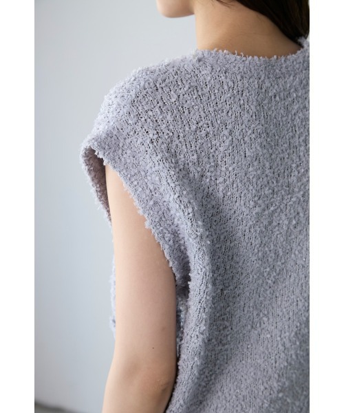 M.deux(エムドゥ)の「■バタフライニットベスト■(ベスト・レディース・ブラック/グレー・MEDIUM)」の12枚目の写真