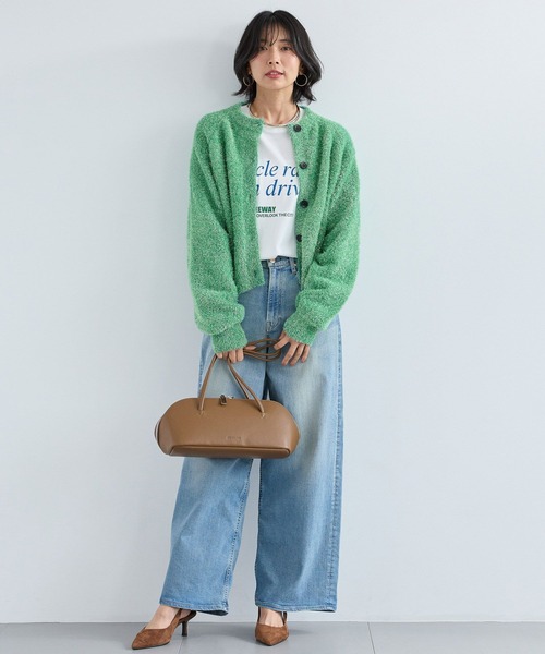 BARNYARDSTORM(バンヤードストーム)の「BARNYARDSTORM / Bicycle ロンT マシンウォッシャブル(Tシャツ/カットソー・レディース・ホワイト/ベージュ・FREE)」の10枚目の写真