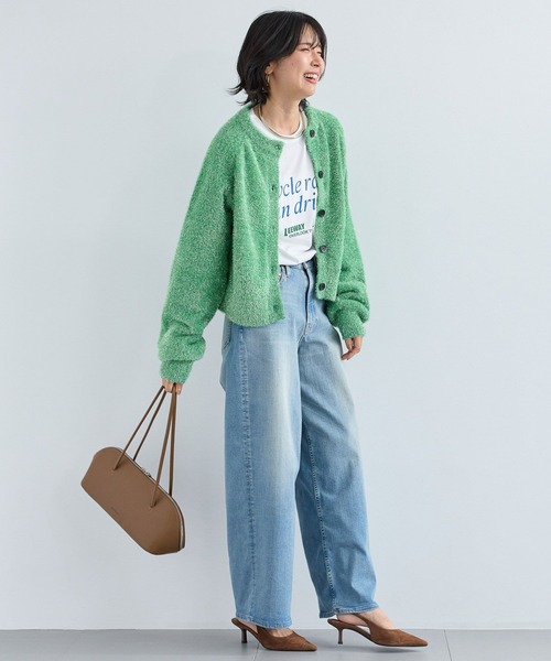 BARNYARDSTORM(バンヤードストーム)の「BARNYARDSTORM / Bicycle ロンT マシンウォッシャブル(Tシャツ/カットソー・レディース・ホワイト/ベージュ・FREE)」の11枚目の写真