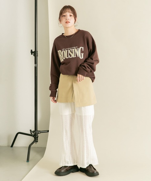 KBF(ケイビーエフ)の「マルチWAYスカート(スカート・レディース・ボルドー/ベージュ・ONE)」の19枚目の写真