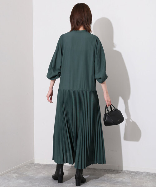 SLOBE IENA（スローブイエナ）の「ロープリーツワンピース