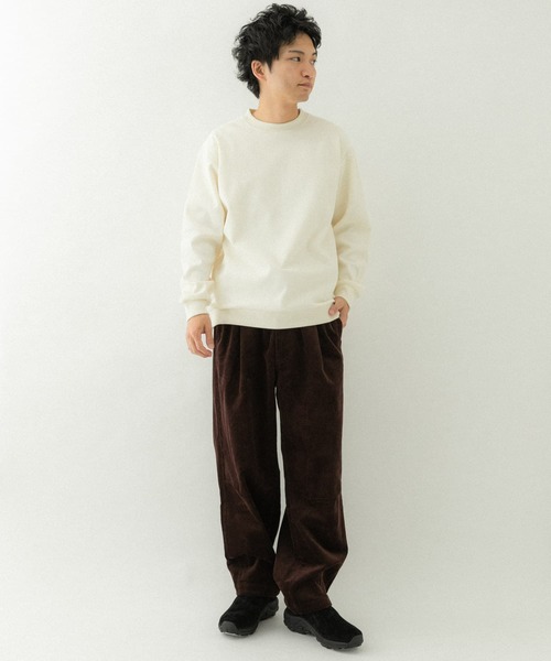 EKAL（エカル）の「『吸水速乾/UVカット』AIR FLEX サーマルロングスリーブTシャツ（Tシャツ/カットソー・メンズ・マスタード/ブラック/ホワイト・MEDIUM/LARGE）」の22枚目の写真