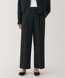 無印良品 | 婦人　ストレッチ起毛タックワイドパンツ(その他パンツ)